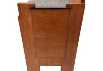 Art Deco Modernist Nightstand or Bedside Cabinet, 1920s